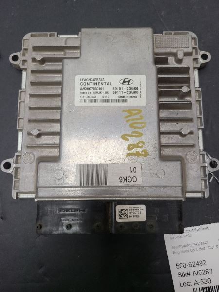 Engine ECM Electronic Control Module 2.4L Ulev 70 Fits 15-17 SONATA 536493