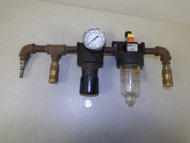Parker 16L21BE Lubricator Assembly w/ Gauge 6R213AC *FREE SHIPPING*