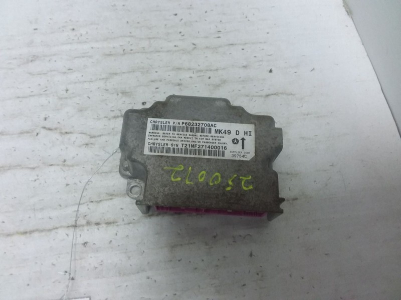 SRS Control Module Classic Style Fits 15-17 COMPASS 68232708AC