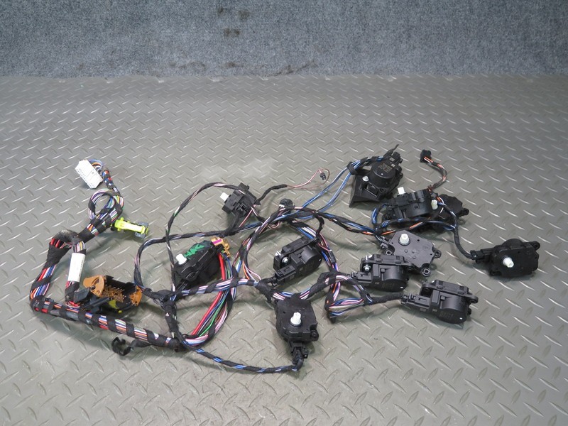 08-19 MASERATI GRANTURISMO M145 A/C HEATER FLAP DOOR ACTUATOR MOTOR WIRING SET
