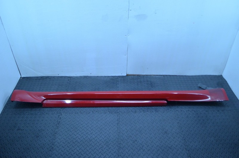 09-13 INFINITI G37 CONVERTIBLE RIGHT PASSENGER SIDE ROCKER PANEL RED OEM