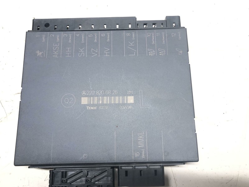 00 -06 Mercedes W220 S430 S500 S55 Front Left Seat Control Module 2208206826