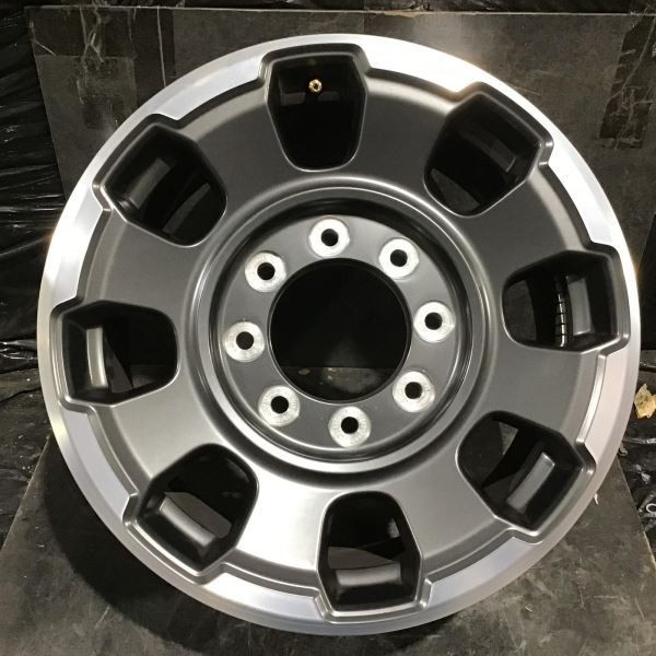 2023-2024 Ford F250 F350 10482 A Wheel 18x8 8 Spoke Rim Grey Machined PC3C1007JA