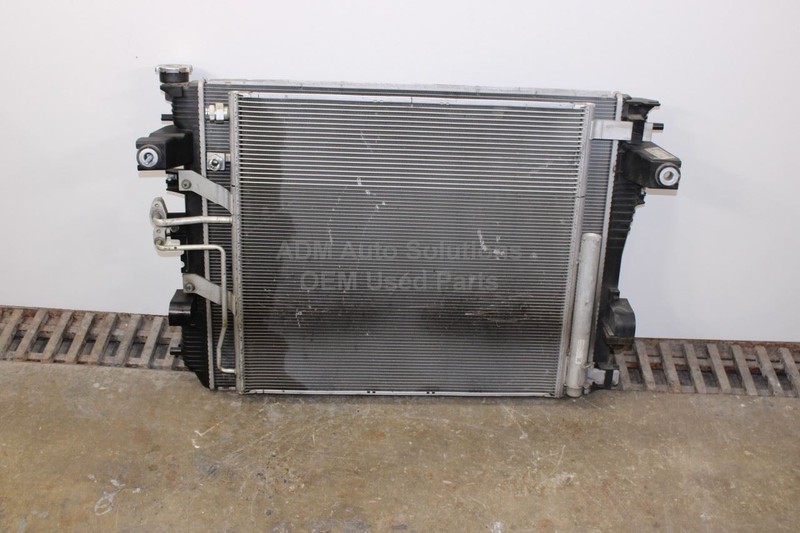 2019-2025 RAM 1500 5th Gen Crew Cab Front Cooling Radiator With Condenser OEM