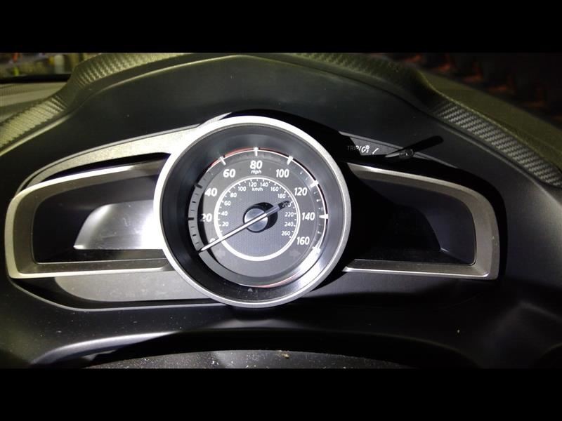 Speedometer Cluster MPH Without Tachometer Fits 14-16 MAZDA 3 1093021