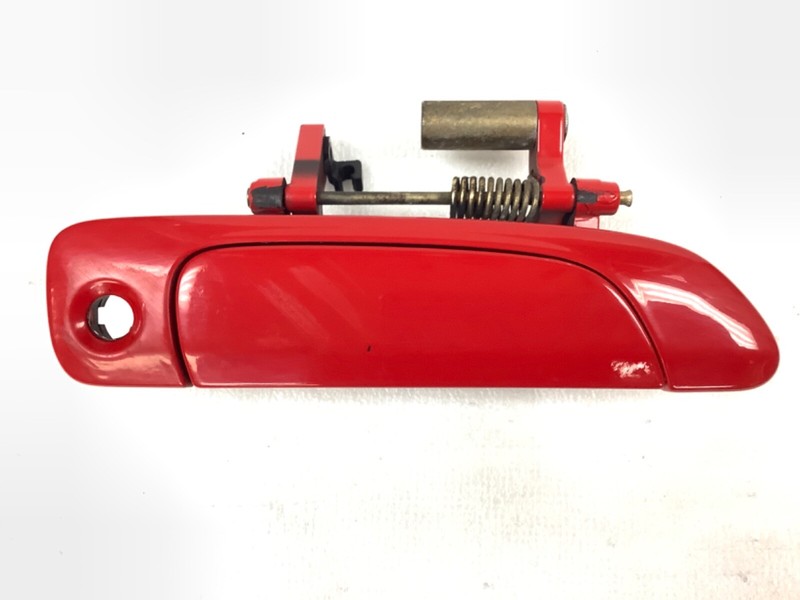 01-05 Civic 2/4Dr Right Front Door Exterior Outside Pull Handle Red OEM