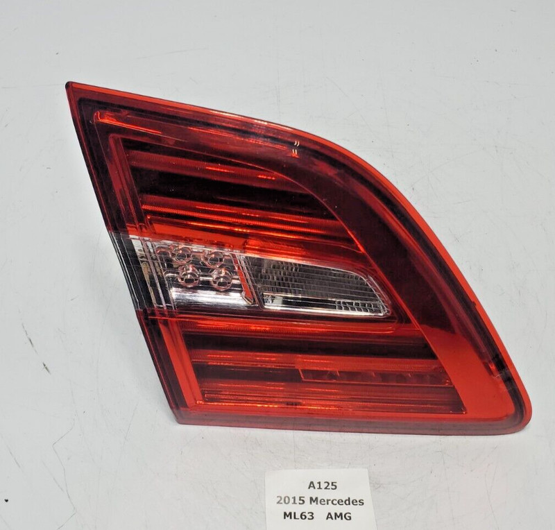 ✅ 12-15 OEM Mercedes W166 ML63 AMG Rear Left Driver Side Tail Light Inner Lamp