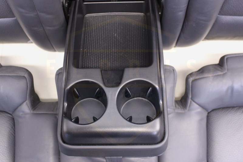 VOLVO S80 2005 - 2016 REAR CENTER ARMREST CUPHOLDER CHARCOAL LEATHER OEM