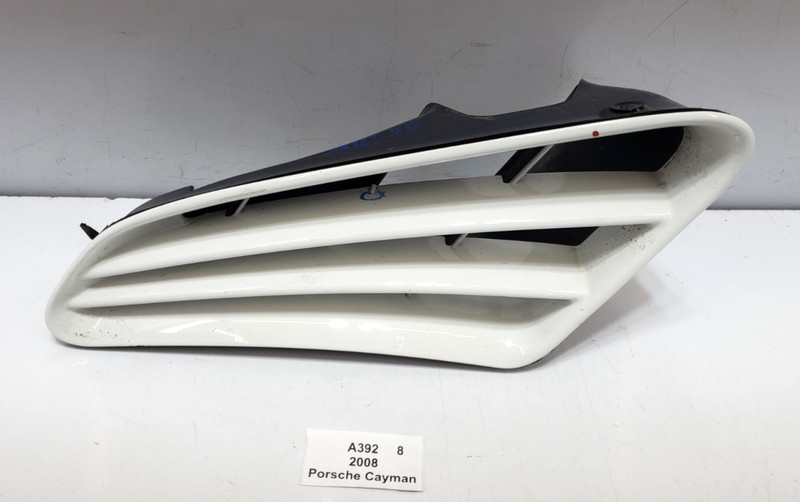 ✅ 06-12 OEM Porsche Cayman 987 Rear Right Quarter Panel Air Duct Vent Grille*