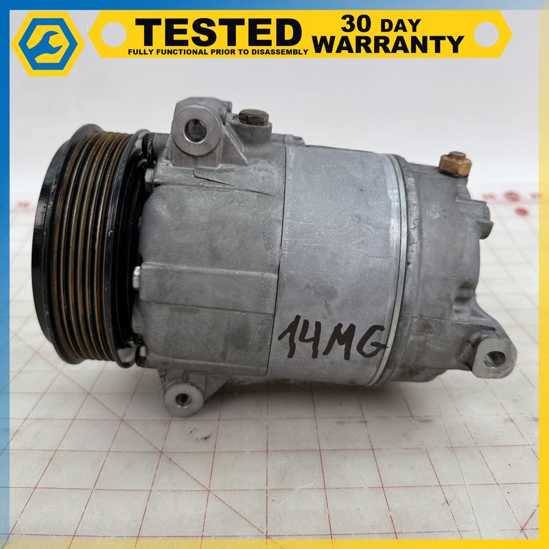 14-17 MASERATI GHIBLI 3.0L AC A/C AIR CONDITIONING COMPRESSOR PUMP OEM