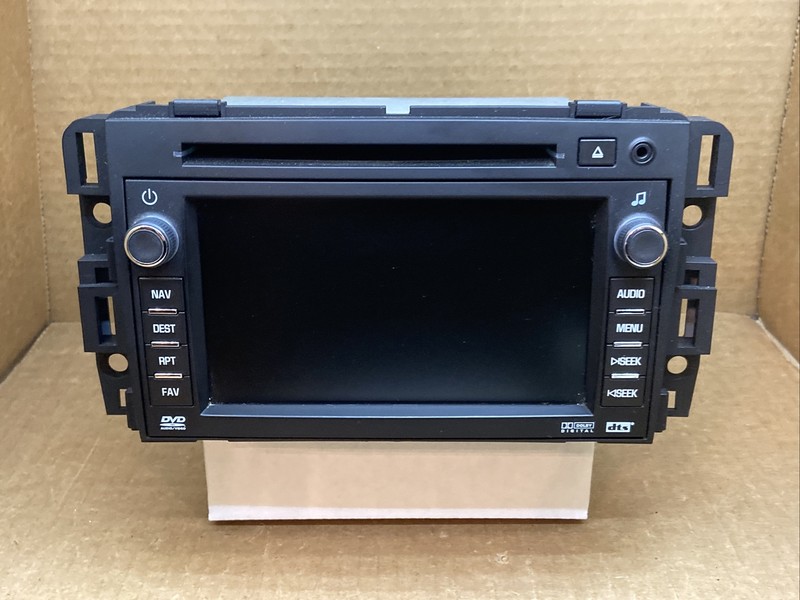 2008 Buick Enclave CD DVD Player Radio Receiver Screen W/ VIN 15921422