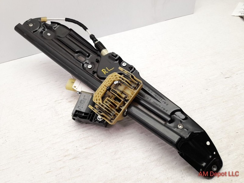2011 BMW 535i 528i 550i F10 Rear Left Window Regulator w Motor 51357182613