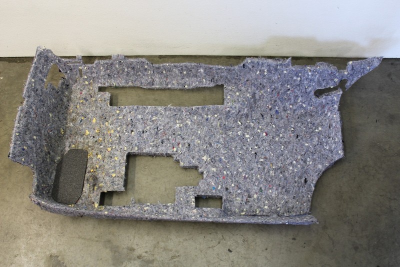 MK2 Audi TT TTS TTRS Coupe Right Sound Absorber Insulation Pad Mat Oem 2008-2015