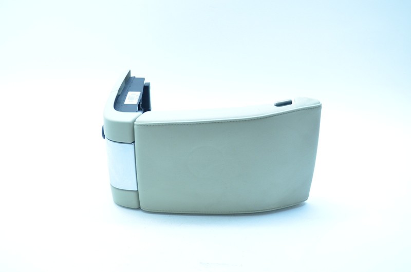 07-11 VOLVO S80 CENTER CONSOLE ARMREST LID COVER BEIGE OEM