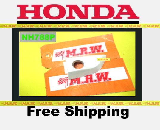 16 17 18 HONDA CIVIC 2D for DOOR HANDLE KEY COVER CAP Driver PEARL WHITE NH788P