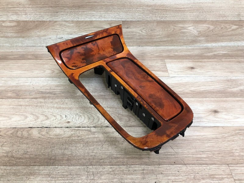 LEXUS SC430 OEM FRONT CENTER CONSOLE SHIFTER PANEL WITH CUP HOLDER 02-10