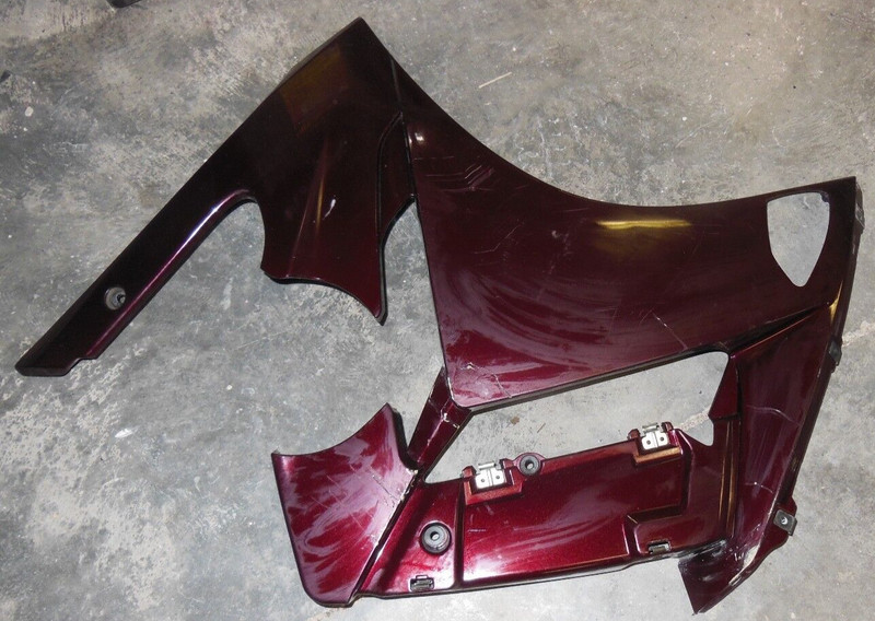 2007 Yamaha FJR1300 FJR 1300 Right Cover Panel Cowling Cowl Fairing Lower Under