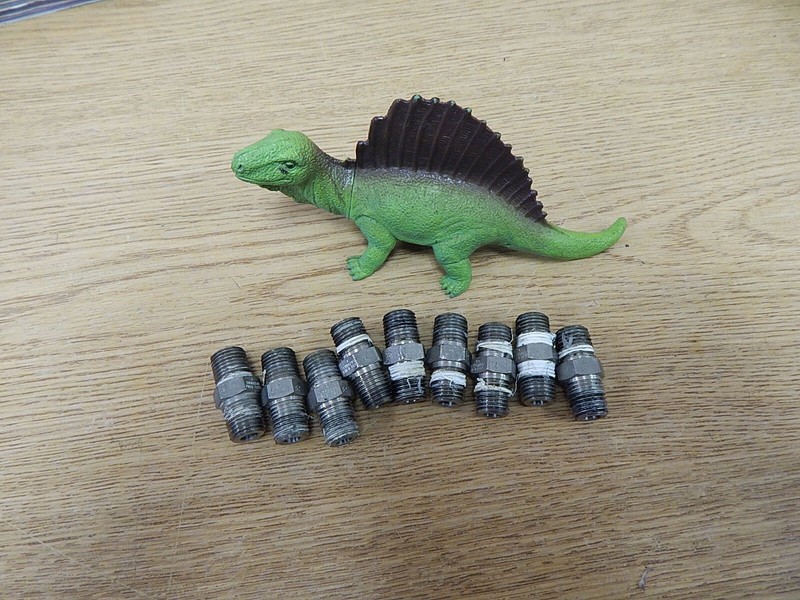 Pneu-Trol CMM02US S2 In Line Check Valves, Lot of 9 *FREE SHIPPING*