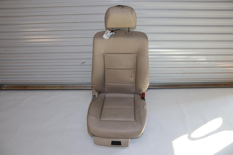 2014-2016 MERCEDES E-CLASS E350 W212 FRONT RIGHT PASSENGER SEAT LEATHER TAN OEM