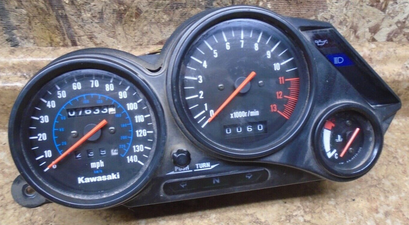 1998 Kawasaki Ninja EX500 EX 500 D Speedometer Tachometer Gauges Speedo Tach 99