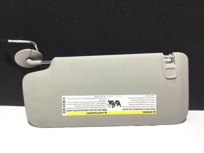 2013-2019 BUICK ENCORE RIGHT PASSENGER SIDE SUN VISOR TAN 18K 15757