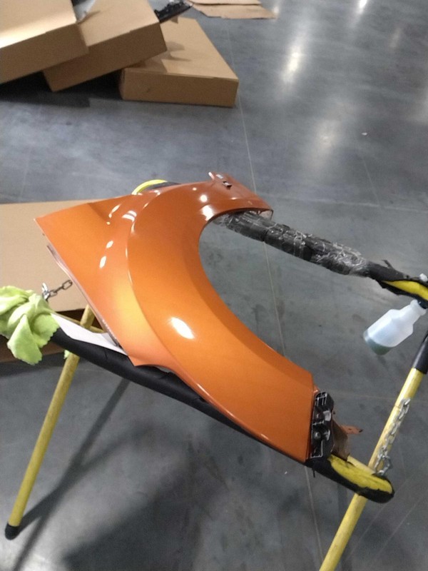 Hyundai Veloster 2016 Left Fender ORANGE 249905 9077