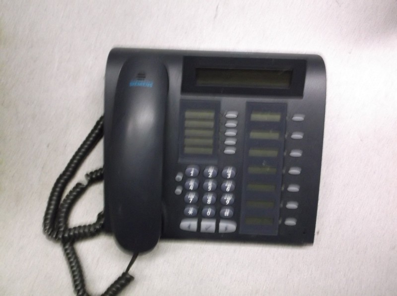 Siemens S30817-S7211-A107-14 Optipoint Black Office Phone *FREE SHIPPING*