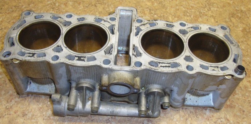 2002 Yamaha YZF600R YZF 600 YZF600 R YZF600R Engine Cylinder Jug Barrels Block
