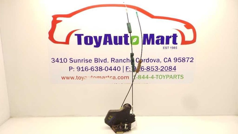 02-10 TOYOTA CAMRY PASSENGER SIDE REAR DOOR LOCK ACTUATOR ASSEMBLY
