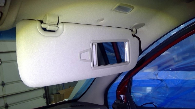 Passenger Sun Visor Roof Illuminated LWB Fits 13-19 SANTA FE 1784068