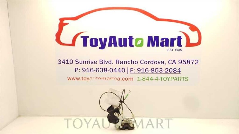01-03 LEXUS IS300 PASSENGER SIDE REAR DOOR LOCK ACTUATOR ASSEMBLY