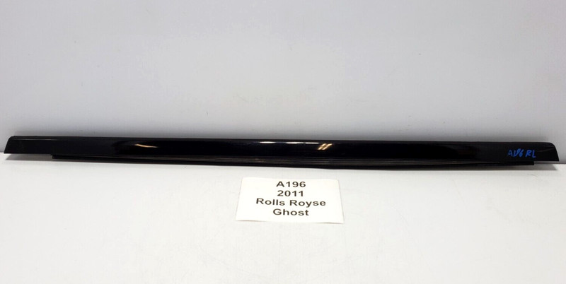 ✅ 2010-2014 OEM Rolls Royce Ghost RR4 Rear Left Driver Door Molding Trim Black
