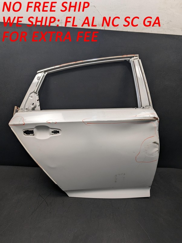 Rear Right Door Shell 2022 Honda Accord 67510-TVA-325ZZ 2018 2019 2020 2021 X