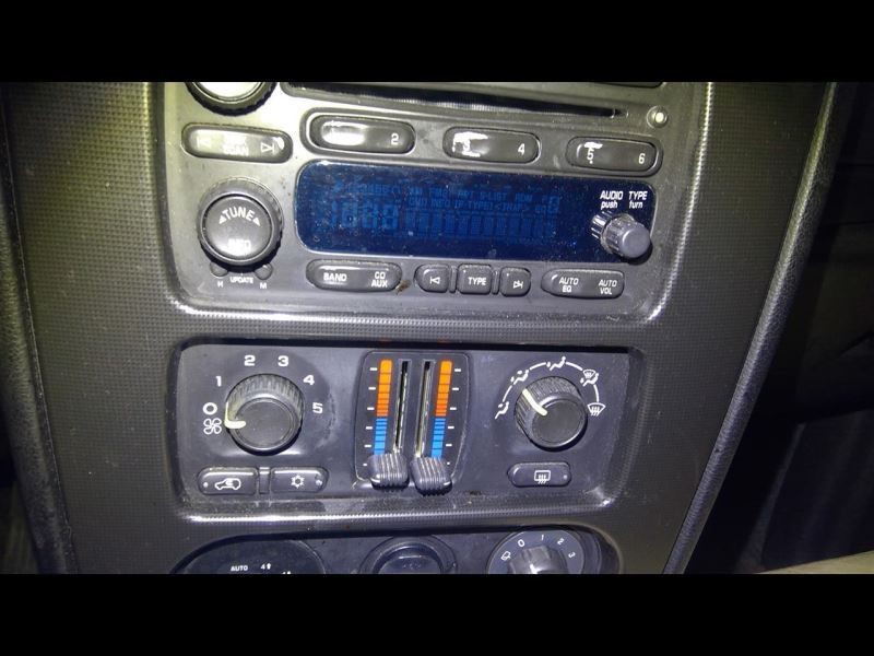 Temperature Control Front Manual Opt CJ3 ID 10395426 Fits 03-09 ENVOY 1451034