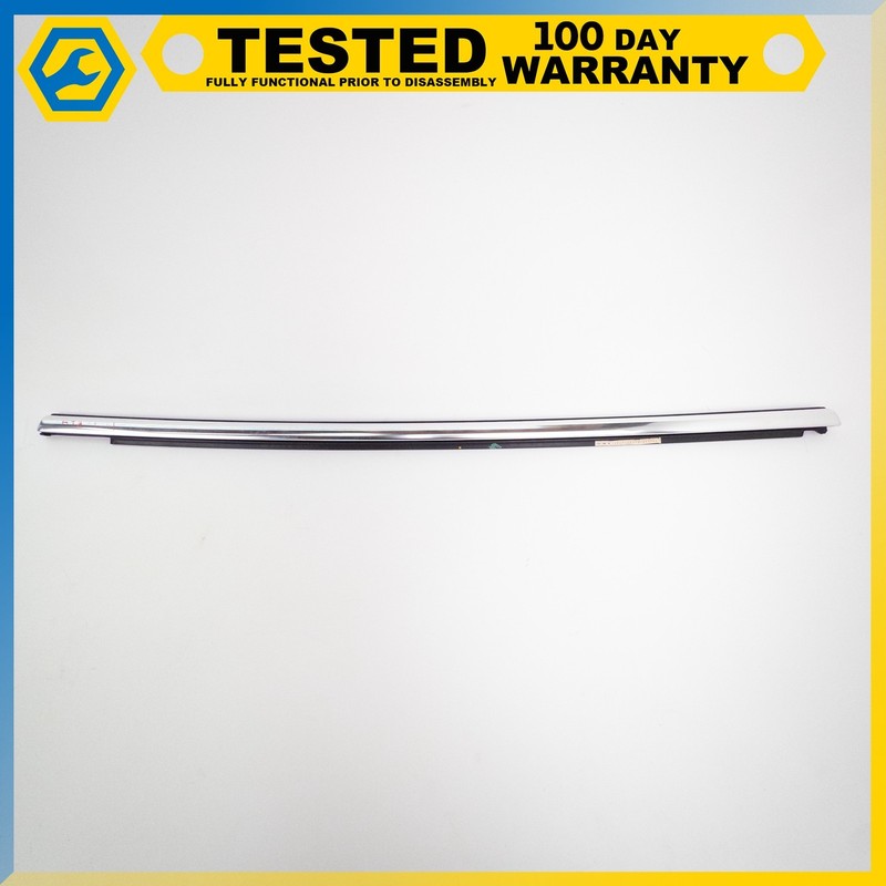 14-19 MASERATI QUATTROPORTE REAR LEFT DRIVER DOOR WINDOW BELT MOLDING OEM