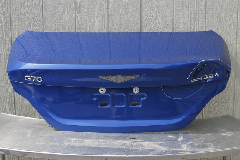 2019-2021 Hyundai Genesis G70 Rear Trunk Lid DeckLid Oem