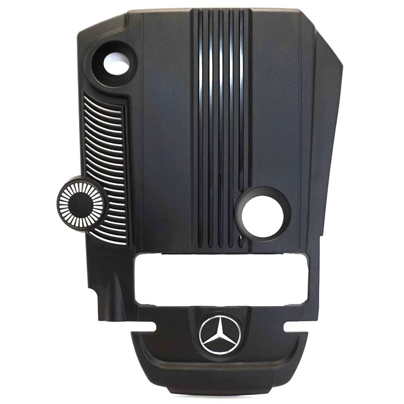 ✅ 2012-2015 MERCEDES-BENZ SLK250 OEM ENGINE COVER w/ LOGO W204 SHIELD PANEL TRIM