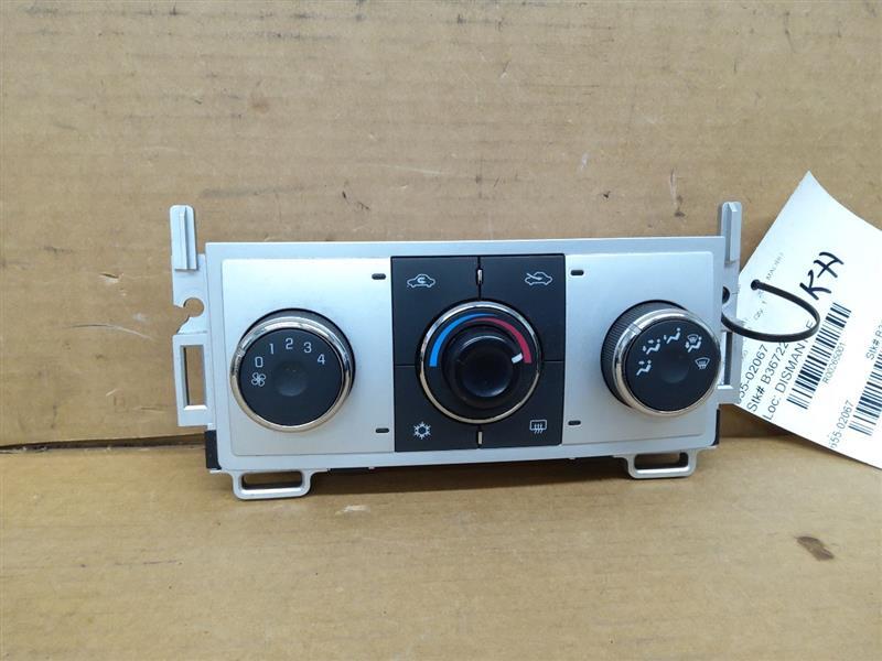 Temperature Control Manual Temperature Control Opt C60 Fits 08-12 MALIBU 265001