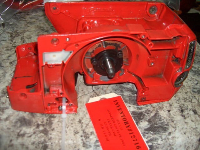 Jonsered 630 crank caseyear 1983 chainsaw partbin249