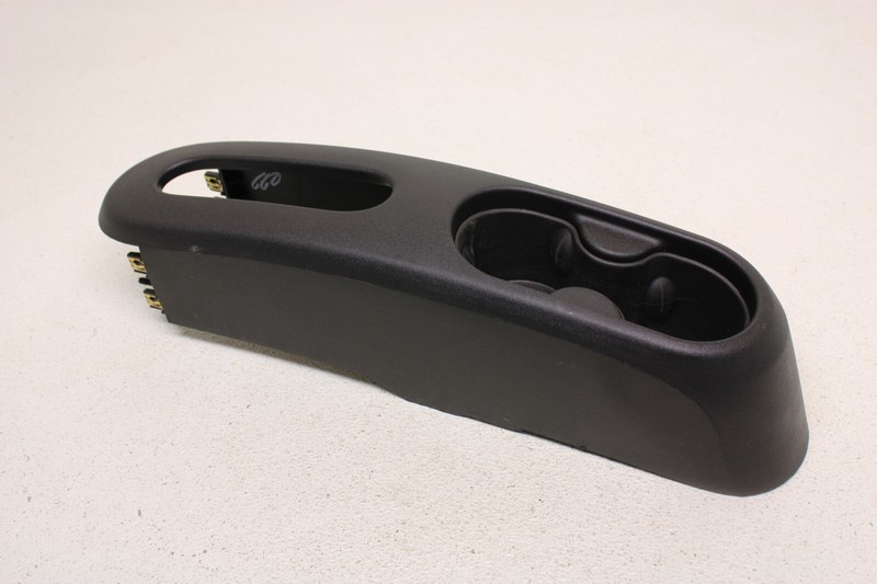 Fiat 500 Rear Black Center Console W Cupholders Abarth Genuine Oem 2012-2018