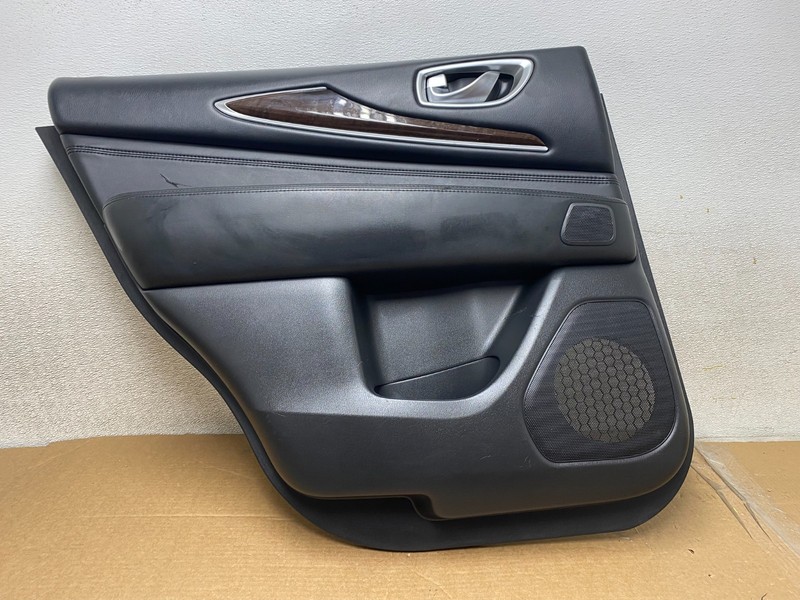 2013 2015 Infiniti JX35 QX60 Rear Left Driver Door Trim Panel Z1284 DG