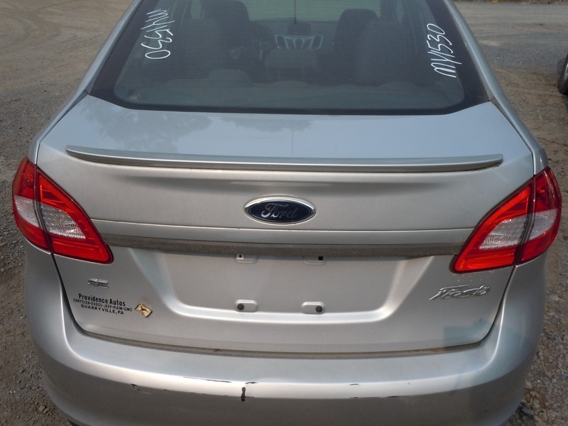 2011-2013 Ford Fiesta Sedan Rear Trunk Deck Lid W/ Spoiler OEM UX