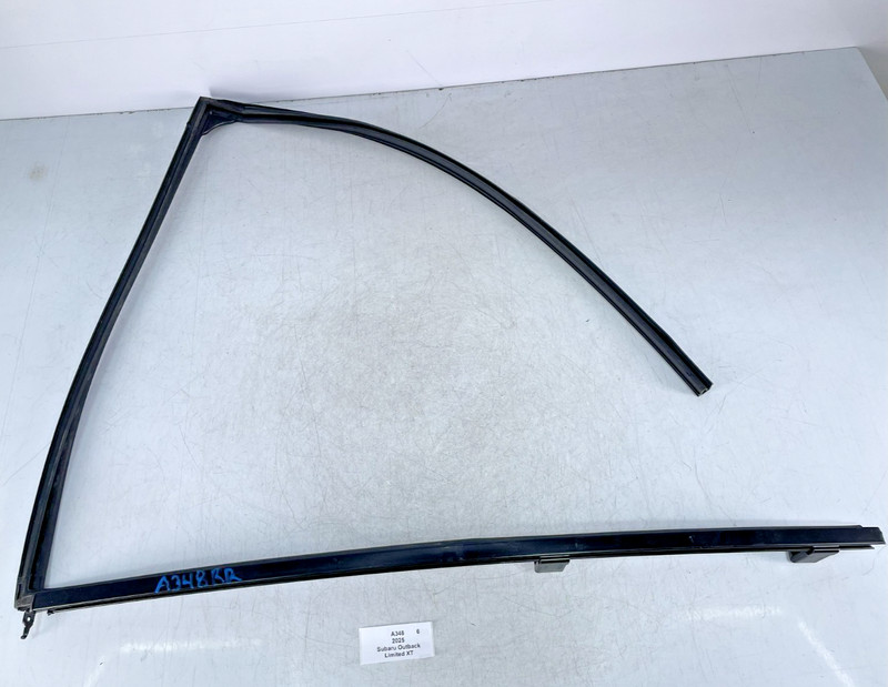 ✅20-25 OEM Subaru Outback XT LTD Rear Right Passenger Door Window Glass Seal 5k