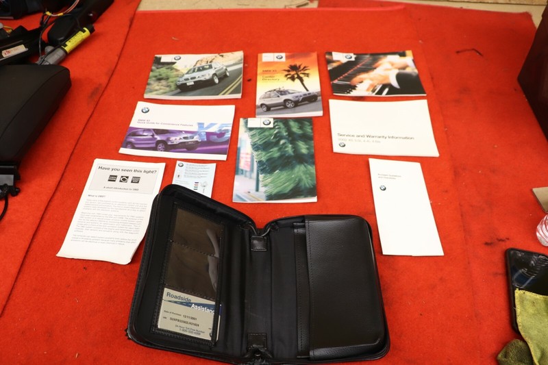 2002 BMW E53 X5 Owners Manual Service Book Kit Owner Guide Booklet Case Set OEM