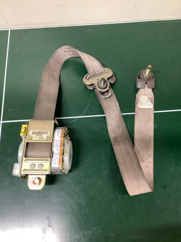 01-02 Accord 4DR Left L Driver Side Front Seat Belt Beige Used OEM