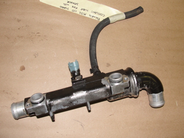 04 POLARIS MSX 110 TURBO COOLANT TUBE PIPE WITH SENSOR