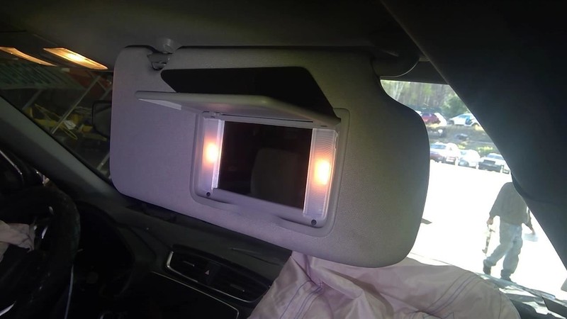 Passenger Sun Visor With Illumination Sunroof Fits 17-19 CR-V 1791104