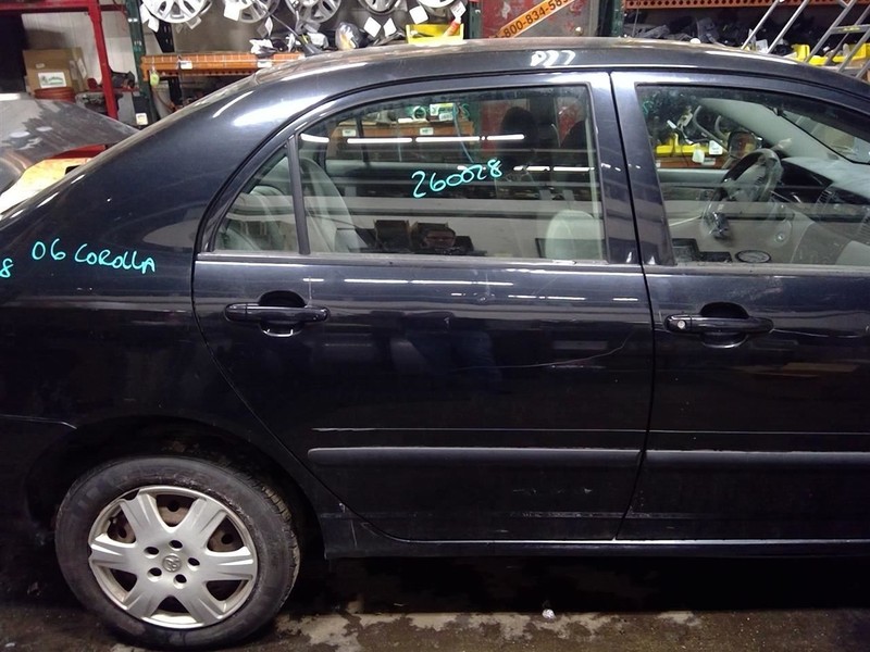Passenger Rear Side Door Manual Windows Fits 03-08 COROLLA 1742674