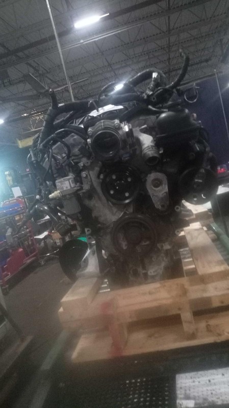 2014 Cadillac CTS 3.6L V6 Engine Complete Assembly OEM 120K Miles Black