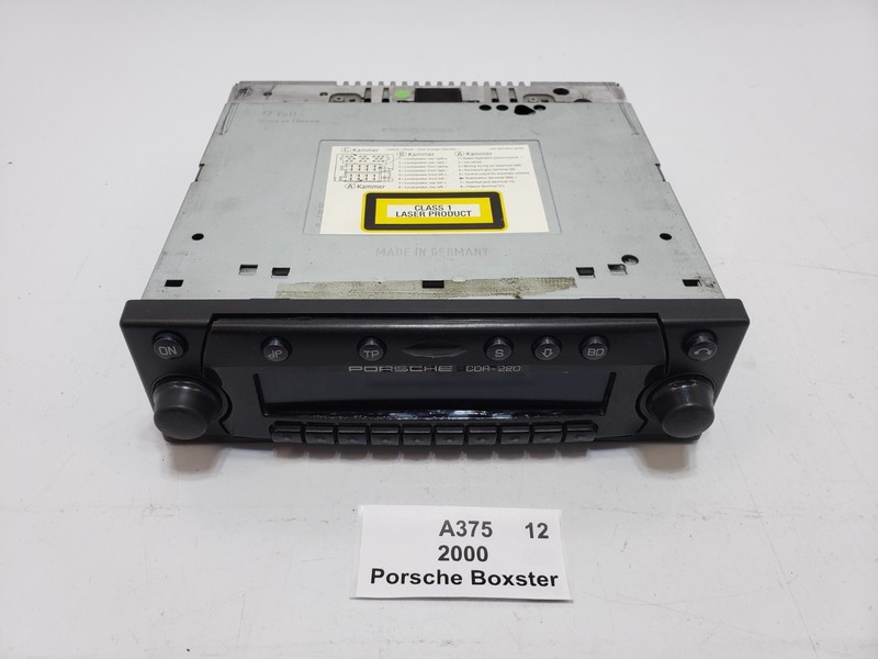 ✅ 97-02 OEM Porsche Boxster 986 Radio Audio Stereo Music Player Head Unit